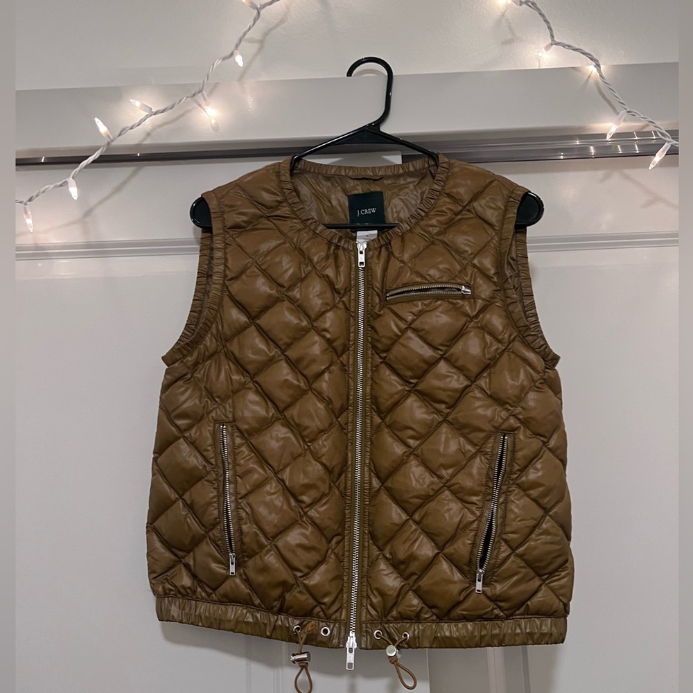 J Crew puffer vest